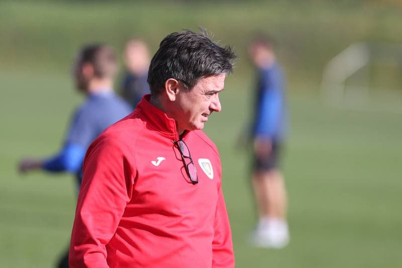 Football. Piast Gliwice. Training. 18.10.2017