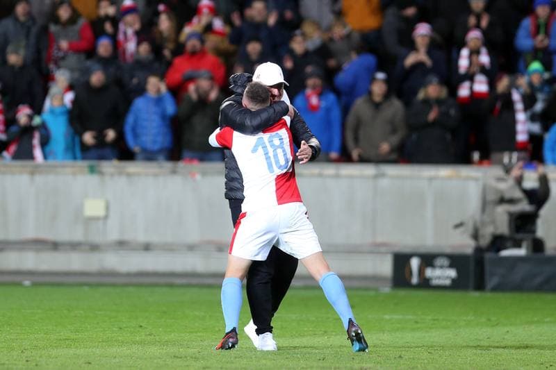 Football. UEFA Europa League. Slavia Prague - Sevilla FC. 14.03.2019