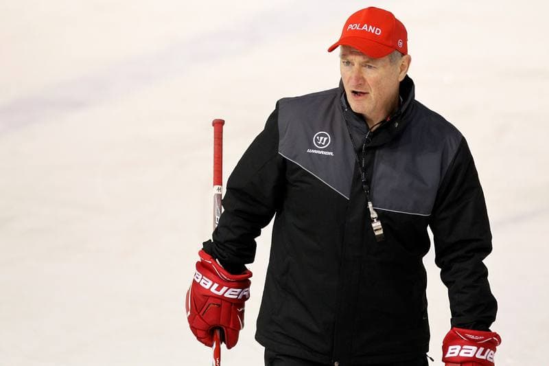 Ice Hockey. Poland national team. Training. 13.02.2018