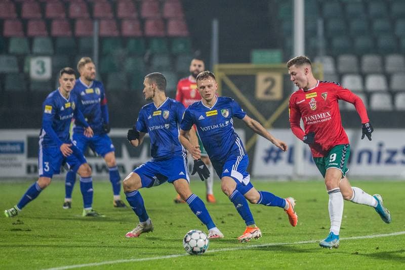Football. Fortuna I Liga. Zaglebie Sosnowiec - Miedz Legnica. 12.12.2020
