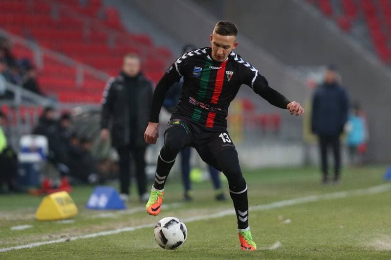 Football. Nice I Liga. GKS Tychy - Chrobry Glogow. 03.03.2018