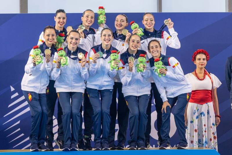 Artistic Swimming. European Games. Medal Ceremony. 23.06.2023