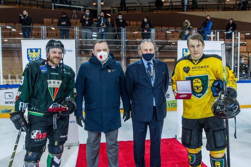 Ice Hockey. Polska Hokej Liga. GKS Katowice - GKS Tychy. 30.03.2021