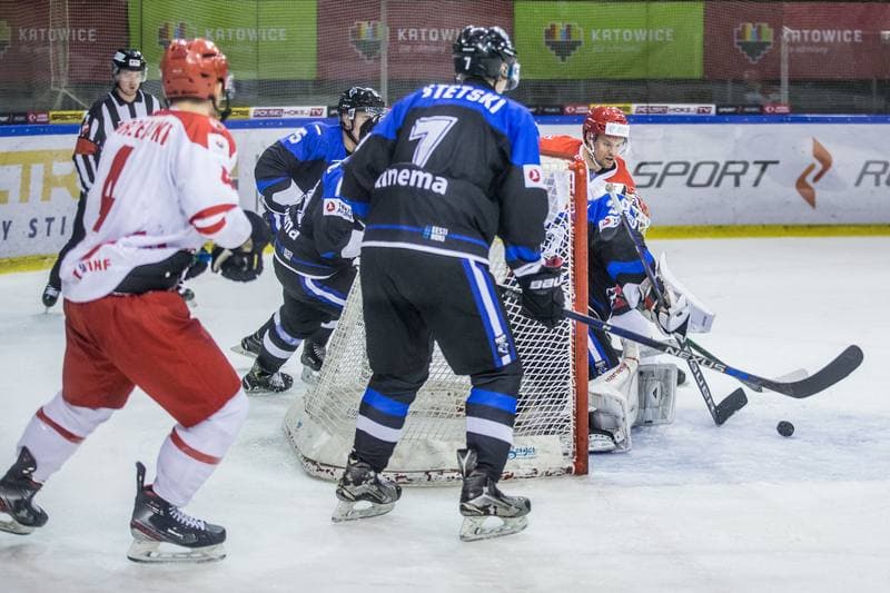 Ice Hockey. Three Seas Tournament. Poland - Estonia. 18.04.2021