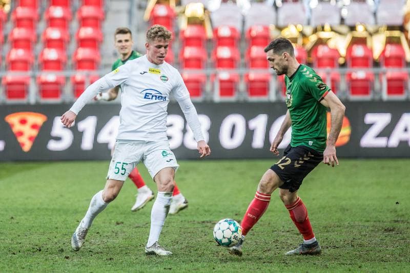 Football. Fortuna I Liga. GKS Tychy - Radomiak Radom. 20.04.2021