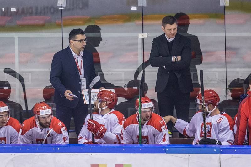 Ice Hockey. Three Seas Tournament. Poland - Latvia. 21.04.2021