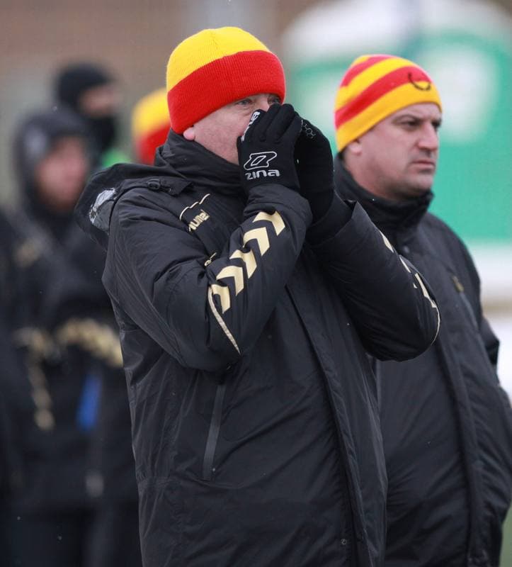 Football. Sparing. Gornik Zabrze - Korona Kielce. 02.02.2010