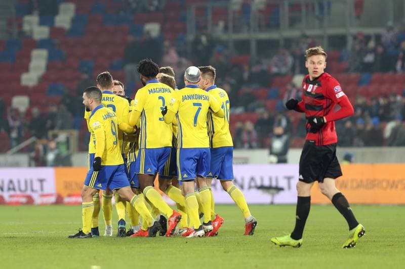 Football. Lotto Ekstraklasa. Gornik Zabrze - Arka Gdynia. 15.12.2018