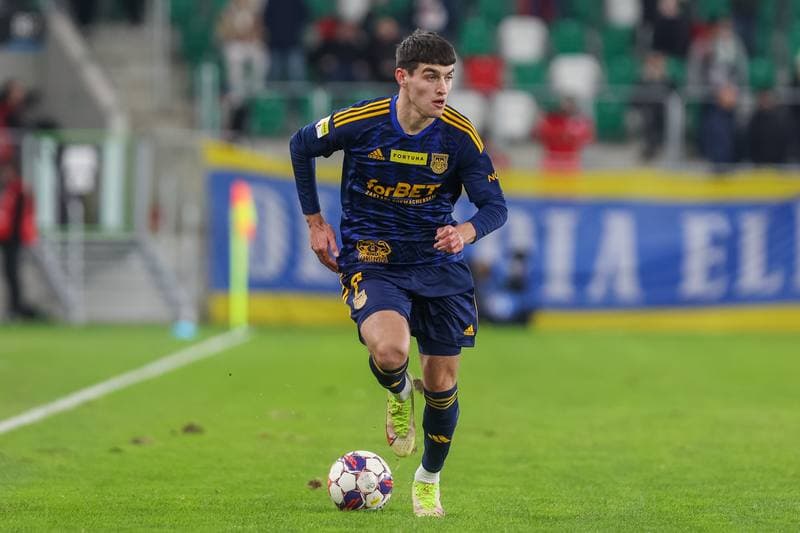 Football. Fortuna I Liga. Zaglebie Sosnowiec - Arka Gdynia. 12.11.2023