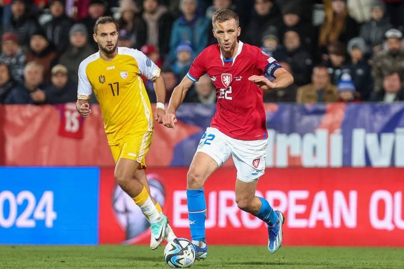 Football. Euro 2024 Qualifiers. Czech Republic - Moldova. 20.11.2023