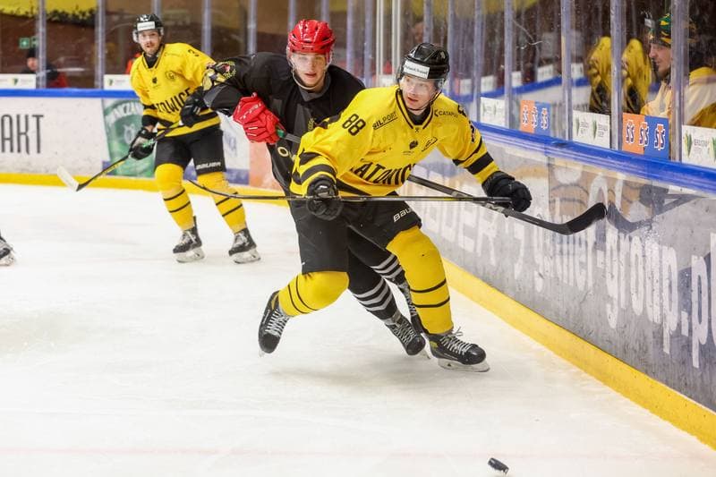 Ice Hockey. Tauron Hokej Liga. GKS Katowice - Comarch Cracovia. 26.11.2023