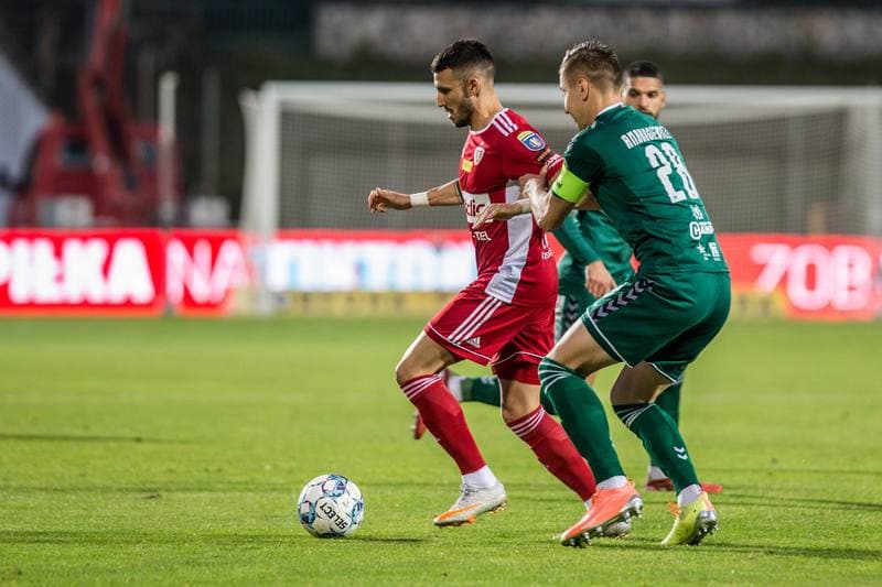 Football. Fortuna Puchar Polski. Zaglebie Sosnowiec - Piast Gliwice. 27.10.2021