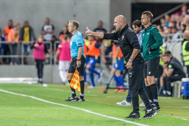 Football. UEFA Europa League. DAC 1904 Dunajska Streda - Cracovia Krakow. 11.07.2019