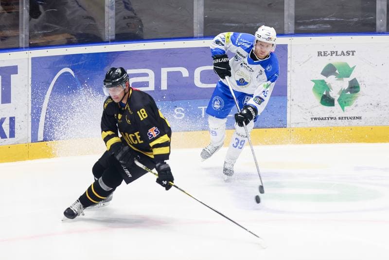 Ice Hockey. Tauron Hokej Liga. Re-Plast Unia Oswiecim - GKS Katowice. 01.02.2024