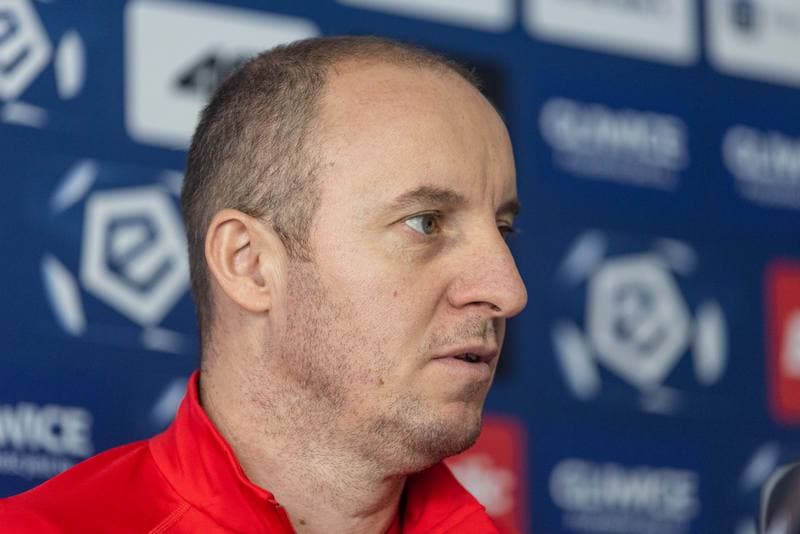 Football. Piast Gliwice. Press Conference. 03.11.2022