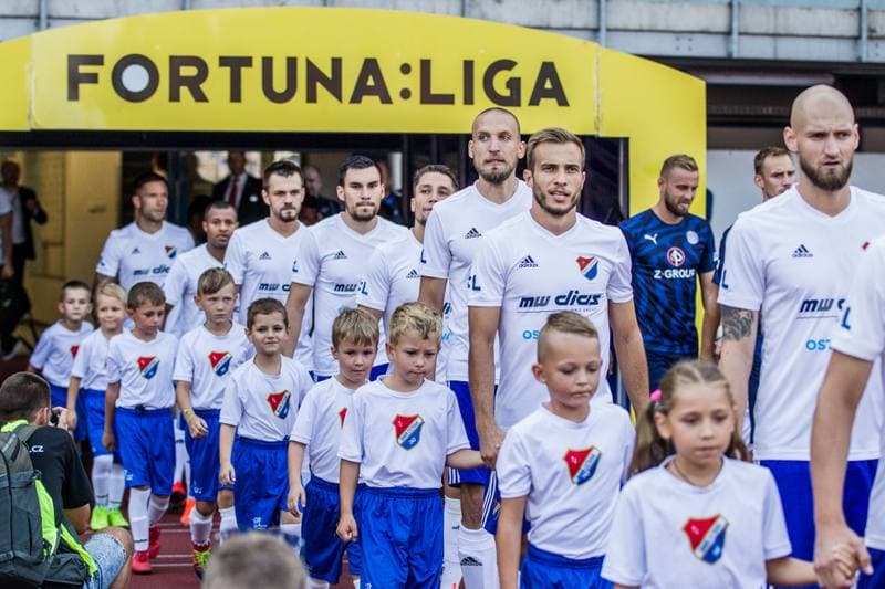 Football. Fortuna:Liga. Banik Ostrava - 1 FC Slovacko. 23.08.2019