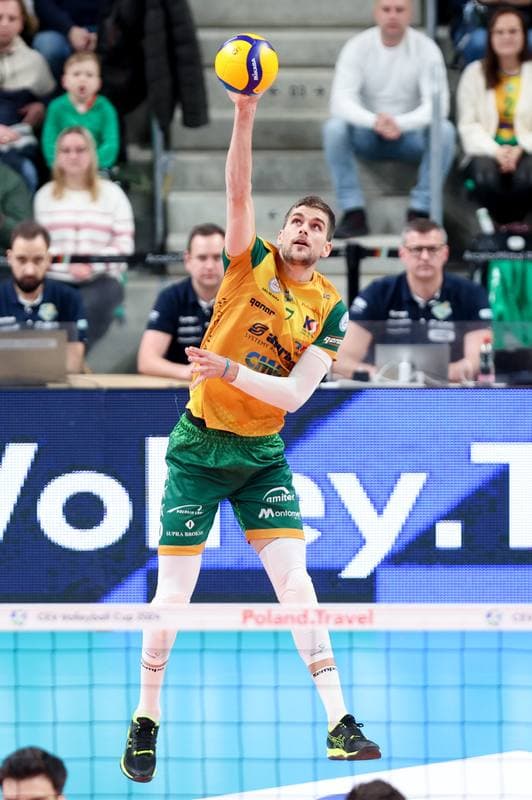 Volleyball. CEV Cup. Aluron CMC Warta Zawiercie - Asseco Resovia Rzeszow. 08.02.2024