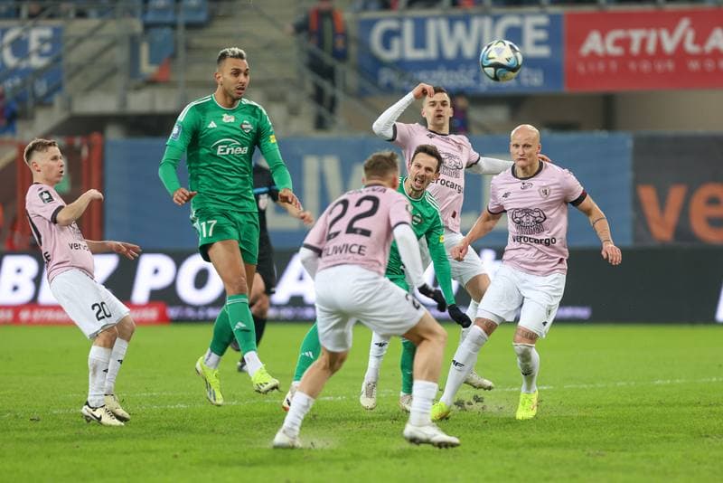 Football. PKO BP Ekstraklasa. Piast Gliwice - Radomiak Radom. 08.03.2024