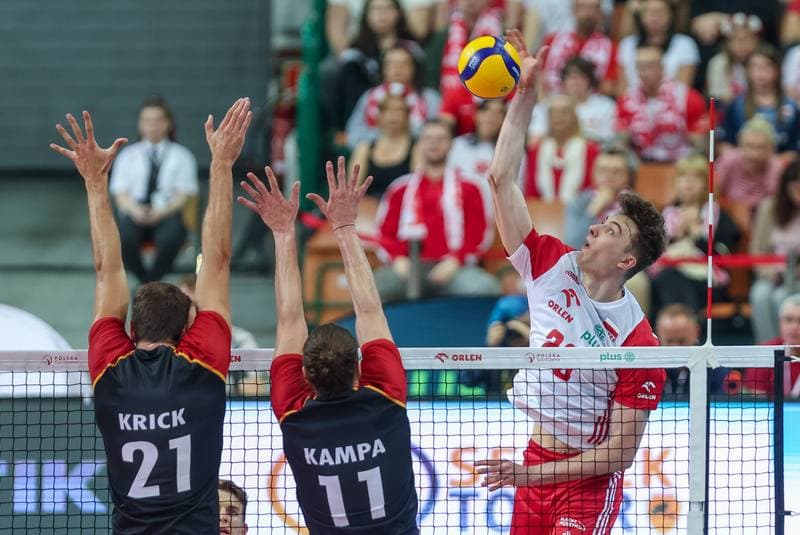 Volleyball. Friendly Match. Poland - Germany. 25.05.2023