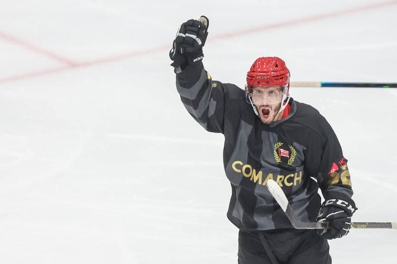 Ice Hockey. Tauron Hokej Liga. Zaglebie Sosnowiec - Comarch Cracovia. 10.09.2023