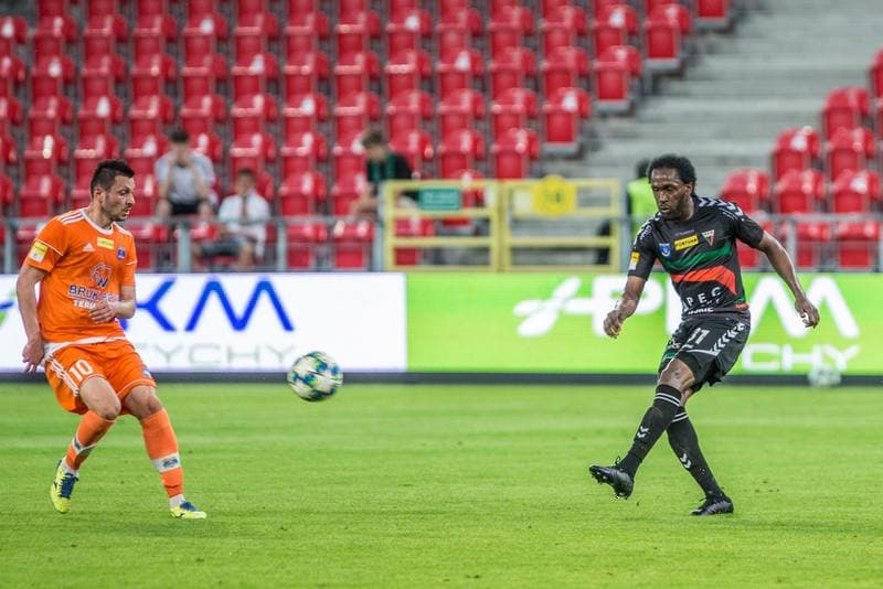 Football. Fortuna I Liga. GKS Tychy - Bruk-Bet Termalica Nieciecza. 01.07.2020
