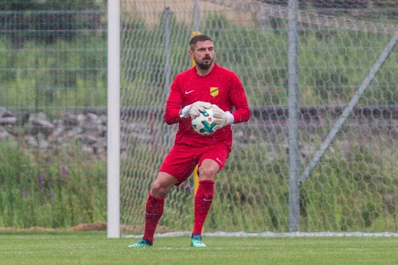 Football. Sparing. LKS Goczalkowice Zdroj - Wieczysta Krakow. 11.07.2020