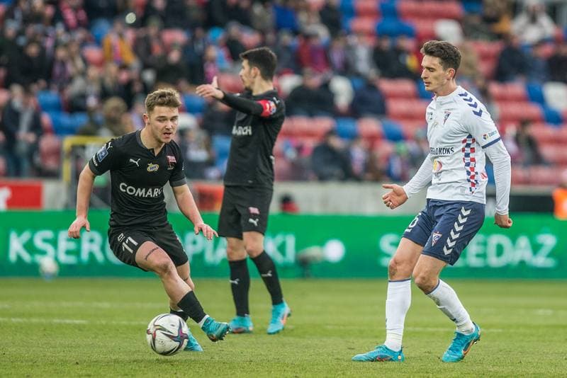 Football. PKO BP Ekstraklasa. Gornik Zabrze - Cracovia Krakow. 06.03.2022