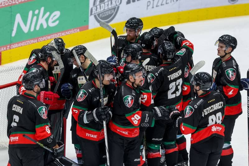 Ice Hockey. Tauron Hokej Liga. Zaglebie Sosnowiec - GKS Tychy. 06.10.2023