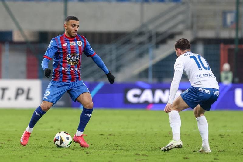 Football. PKO BP Ekstraklasa. Piast Gliwice - Stal Mielec. 21.02.2025