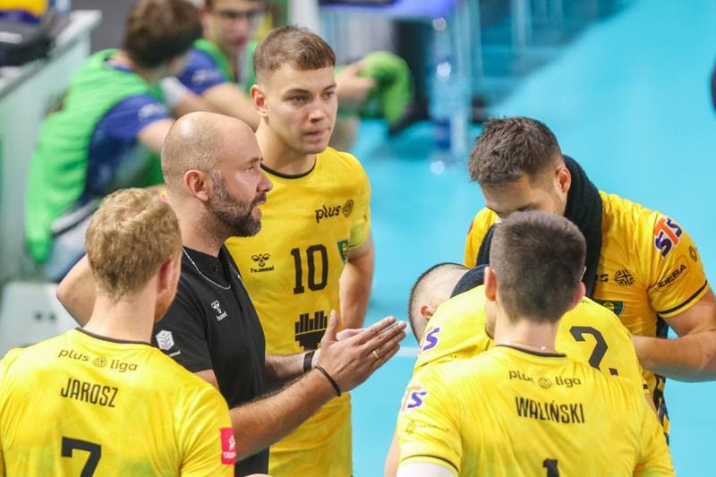 Volleyball. PlusLiga. GKS Katowice - Trefl Gdansk. 22.10.2023