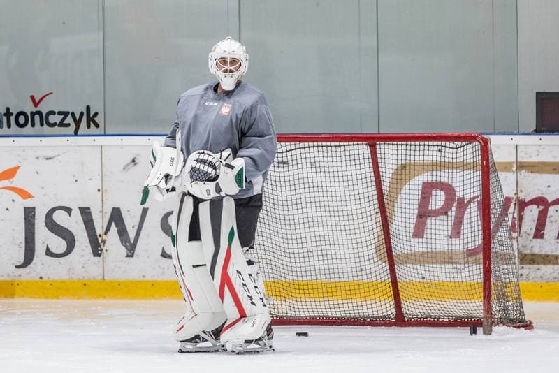 Ice Hockey. Poland national team. Training. 02.11.2020