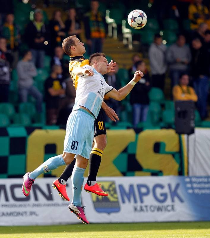 Football. I Liga. GKS Katowice - Stomil Olsztyn. 18.10.2014