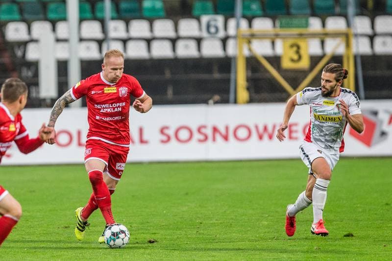 Football. Fortuna I Liga. Zaglebie Sosnowiec - Resovia Rzeszow. 04.11.2020