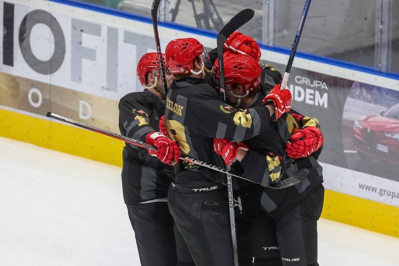 Ice Hockey. Tauron Hokej Liga. Zaglebie Sosnowiec - Comarch Cracovia. 19.11.2023