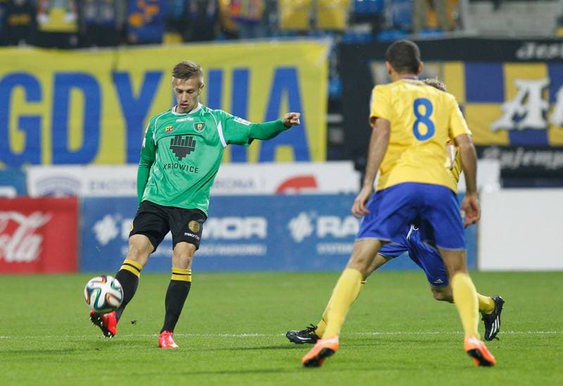 Football. I Liga. Arka Gdynia - GKS Katowice. 16.11.2014