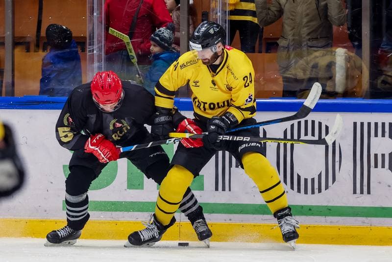 Ice Hockey. Tauron Hokej Liga. GKS Katowice - Comarch Cracovia. 26.11.2023