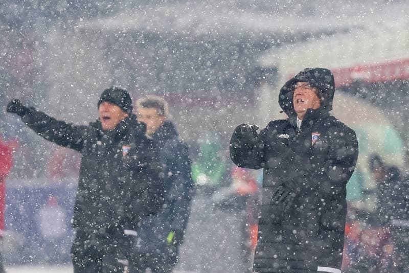 Football. PKO BP Ekstraklasa. Gornik Zabrze - Pogon Szczecin. 01.12.2023