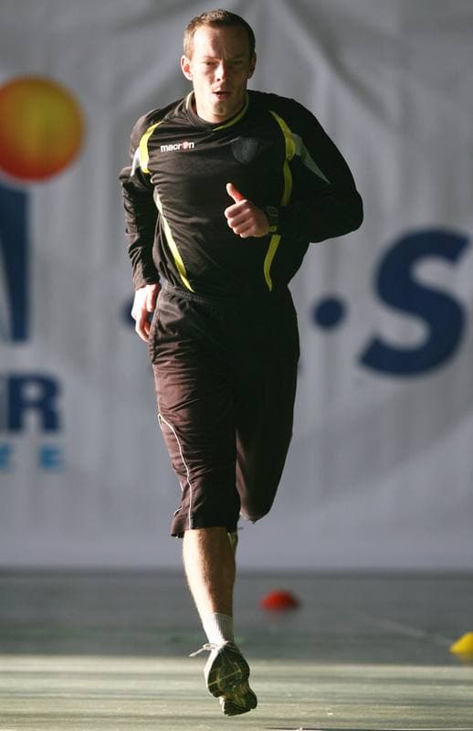 Football. GKS Katowice. Training. 28.05.2015