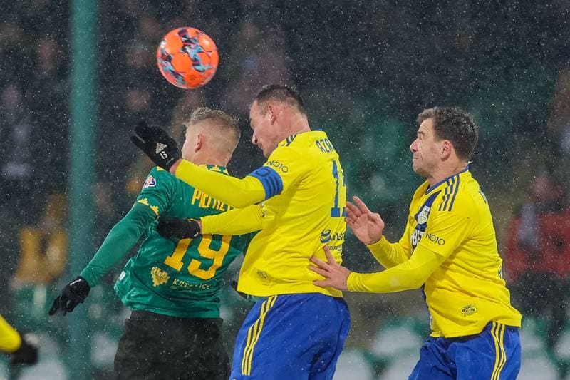 Football. Fortuna I Liga. GKS Katowice - Arka Gdynia. 02.12.2023