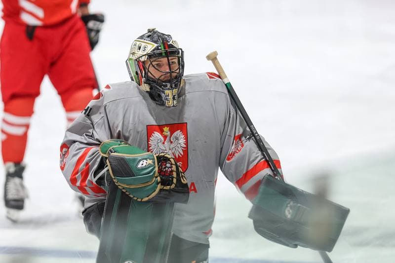 Ice Hockey. Poland national team. Training. 10.12.2023