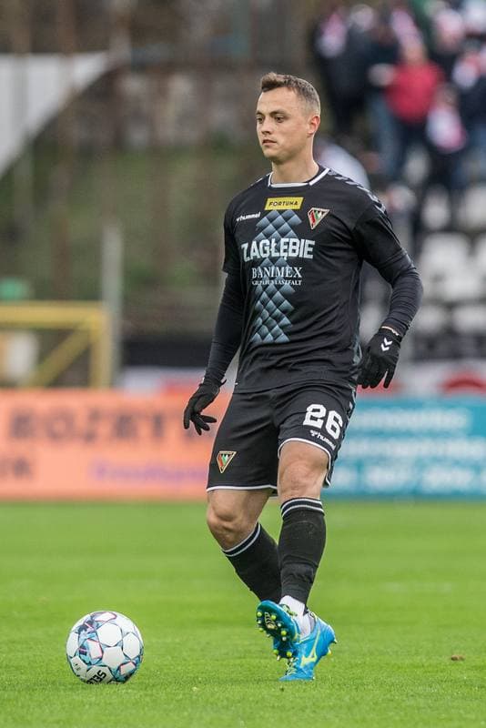Football. Fortuna I Liga. Zaglebie Sosnowiec - LKS Lodz. 16.04.2022