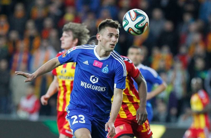 Football. T-Mobile Ekstraklasa. Korona Kielce - Ruch Chorzow. 17.04.2015