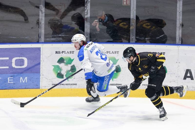 Ice Hockey. Tauron Hokej Liga. Re-Plast Unia Oswiecim - GKS Katowice. 01.02.2024
