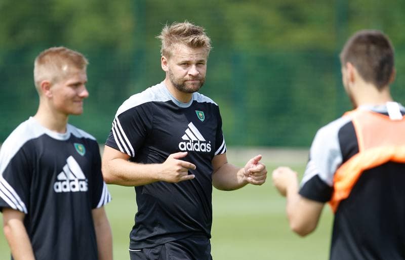 Football. GKS Katowice. Training. 16.07.2015