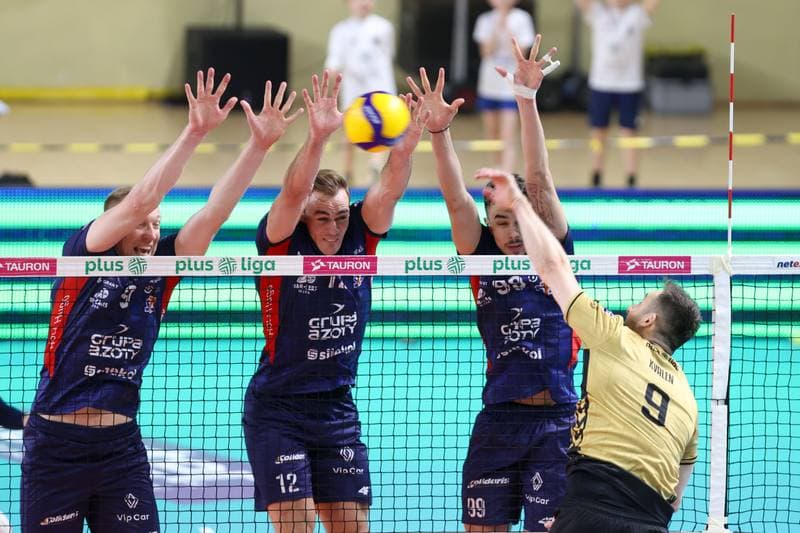 Volleyball. PlusLiga. GKS Katowice - Grupa Azoty ZAKSA Kedzierzyn-Kozle. 10.02.2024