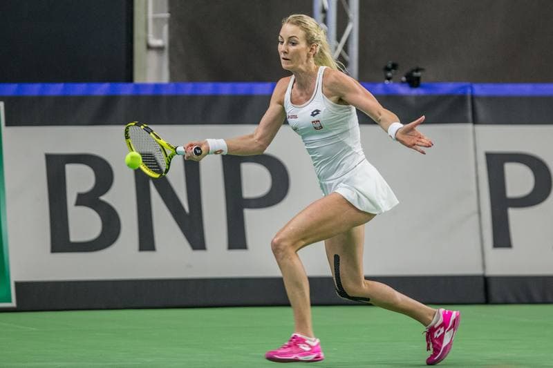 Tennis. Billie Jean King Cup. Poland - Brazil. 16.04.2021