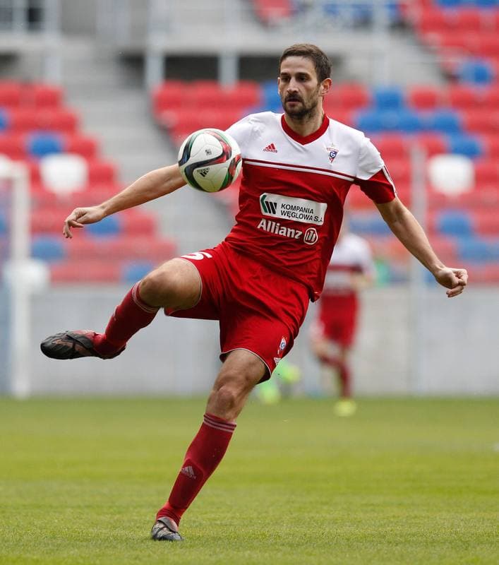 Football. PKO BP Ekstraklasa. Gornik Zabrze - Podbeskidzie Bielsko Biala. 26.10.2015