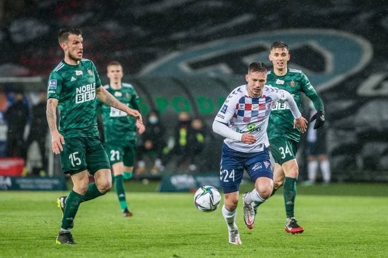 Football. PKO BP Ekstraklasa. Gornik Zabrze - Slask Wroclaw. 16.04.2021