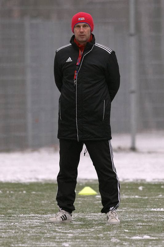 Football. Piast Gliwice. Training. 07.01.2016