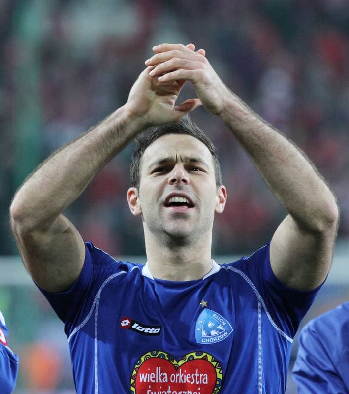 Football. Puchar Polski. Wisla Krakow - Ruch Chorzow. 10.04.2012